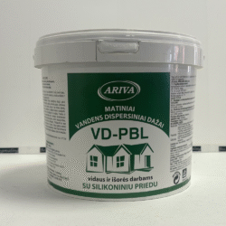 Ariva VD PBL - Matiniai vandens dispersiniai dažai