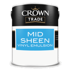 CROWN Mid Sheen -  Plaunami pusiau matiniai dažai