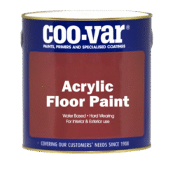COO VAR - Greitai džiūstantys akriliniai grindų dažai