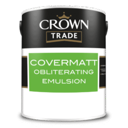 CROWN Covermatt Emulsion - specializuoti matiniai dažai