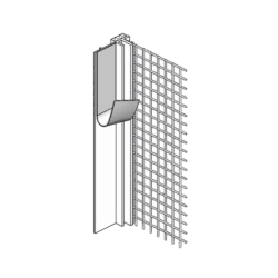 EJOT PROFIL 108 PVC deformacinis profilis su tinkleliu